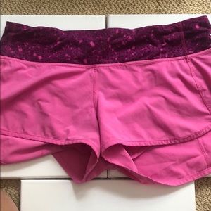 Lululemon speed up shorts